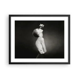 Plakat i sort ramme - Excentrisk elegance - 50x40 cm