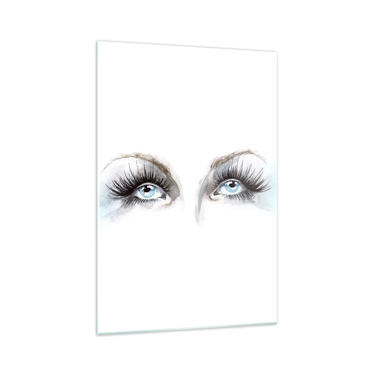Billede på glas - En engels øjne? - 70x100 cm