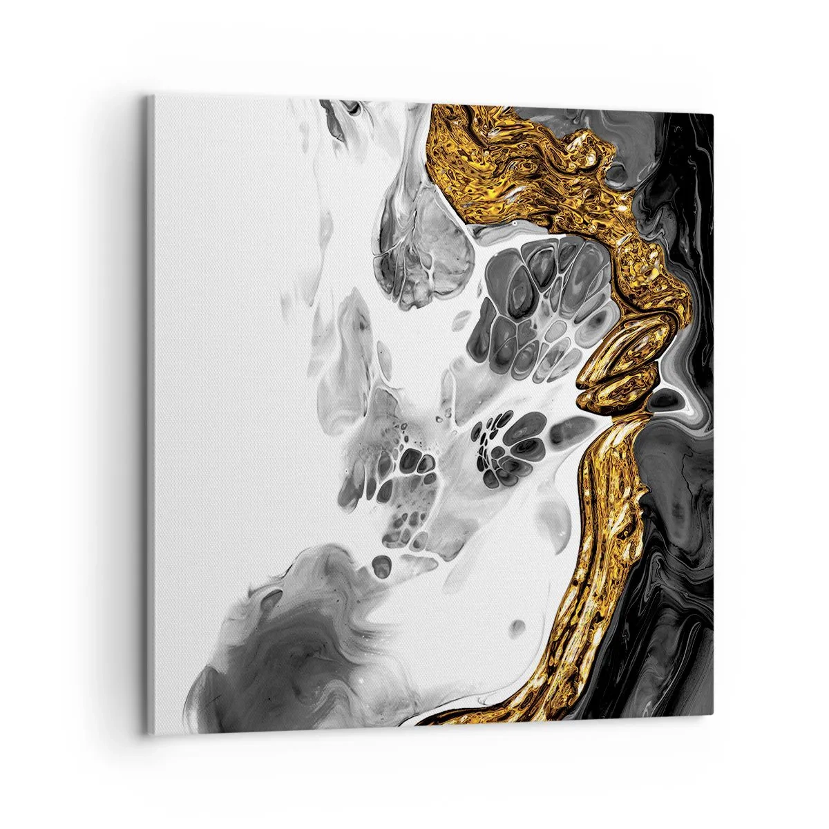 Lærredstryk - Billede på lærred - Organisk sammensætning - 60x60 cm