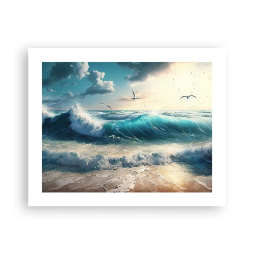 Plakat - Støj kun for dig - 50x40 cm