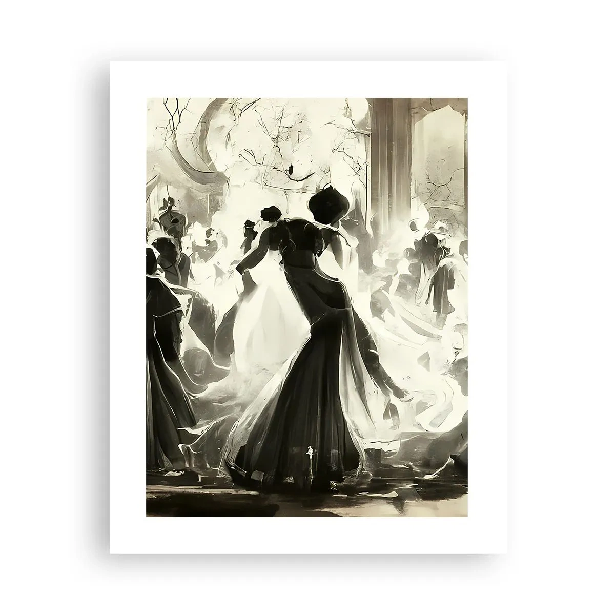 Plakat - Den store maskerade - 40x50 cm