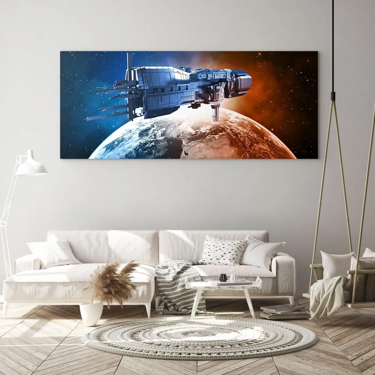 Billede på glas - Forsigtig observatør - 120x50 cm