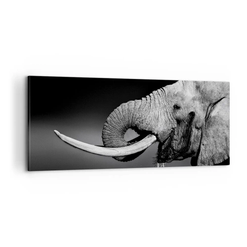 Lærredstryk - Billede på lærred - Ja, det er godt nu - 100x40 cm