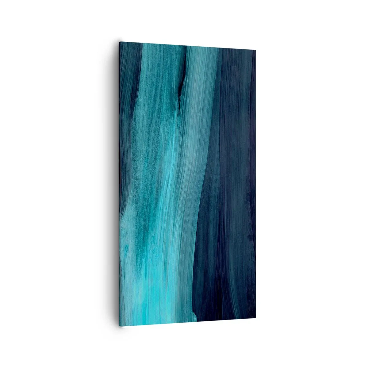Lærredstryk - Billede på lærred - Svøm med strømmen - 65x120 cm
