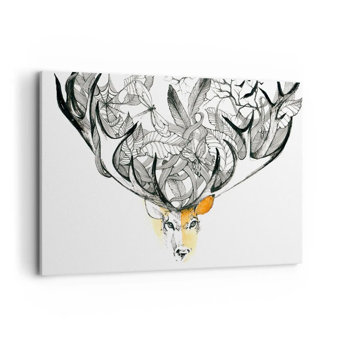 Lærredstryk - Billede på lærred - Horn af overflod - 120x80 cm