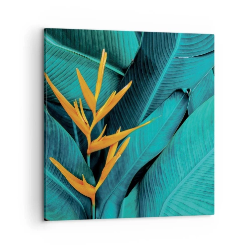 Lærredstryk - Billede på lærred - Edens blomst - 50x50 cm