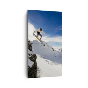 Lærredstryk - Billede på lærred - Frihed uden grænser - 45x80 cm