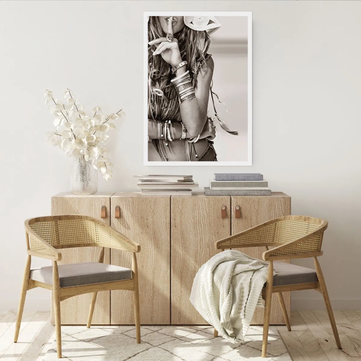 Plakat - Som en pige - 70x100 cm