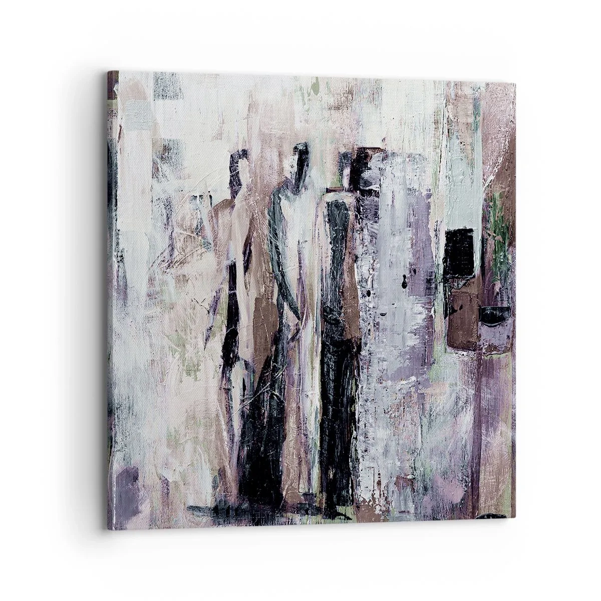 Lærredstryk - Billede på lærred - De mystiske tre - 70x70 cm