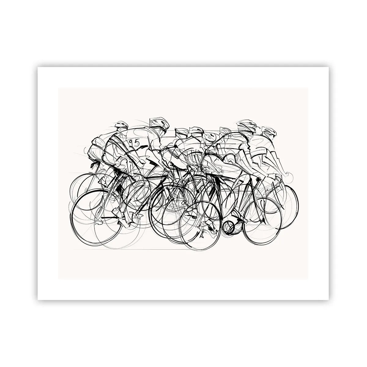 Plakat - Sammen i et team - 50x40 cm