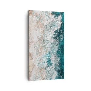 Lærredstryk - Billede på lærred - Historier fra havet - 45x80 cm