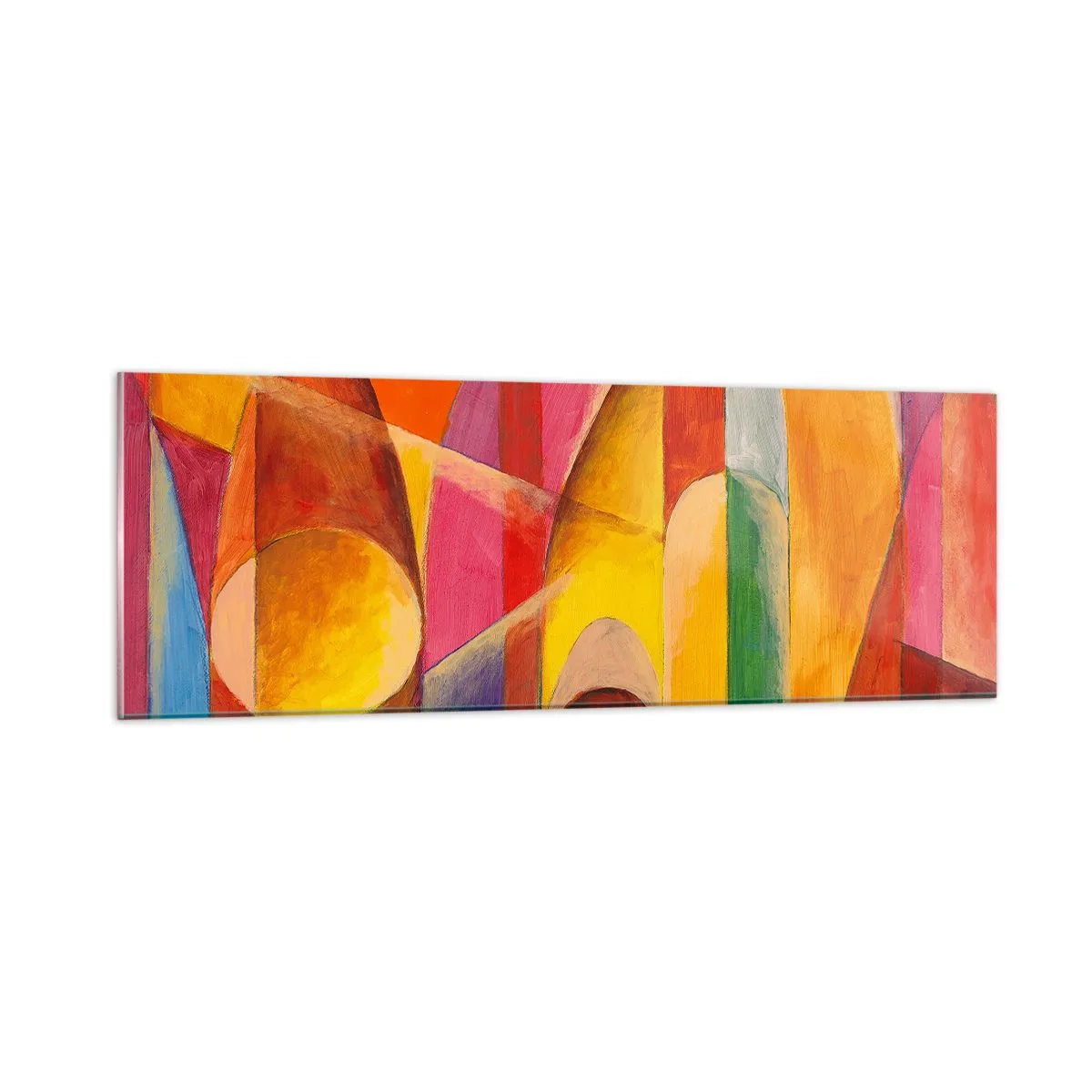 Billede på glas - Solens katedral - 90x30 cm