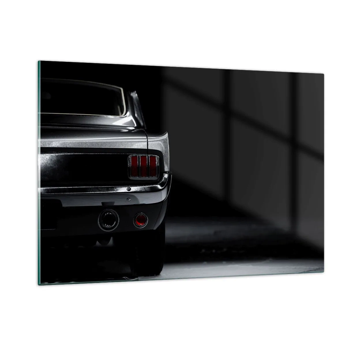 Billede på glas - Klassisk charme - 120x80 cm