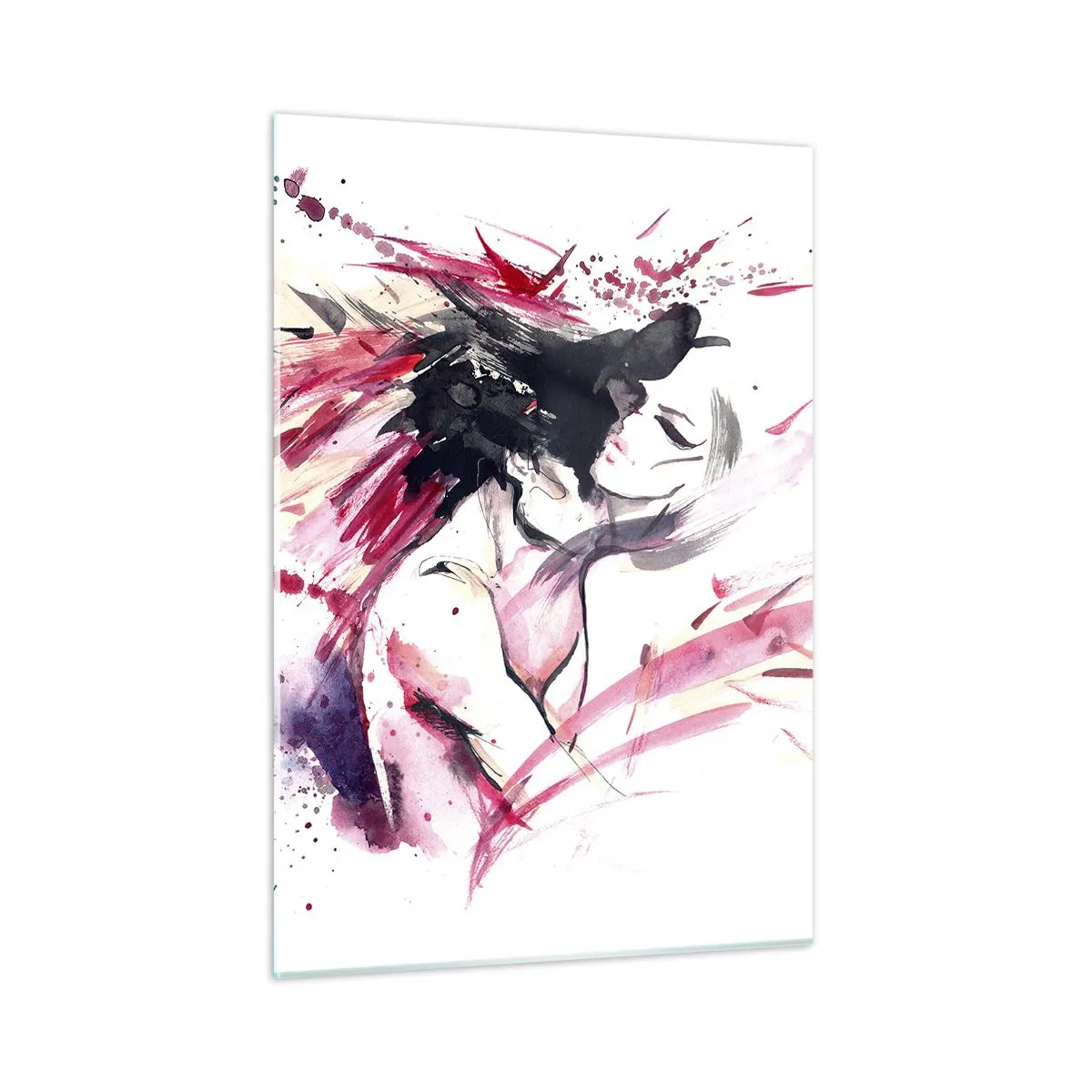 Billede på glas - Kærlighedsopfyldelse - 50x70 cm