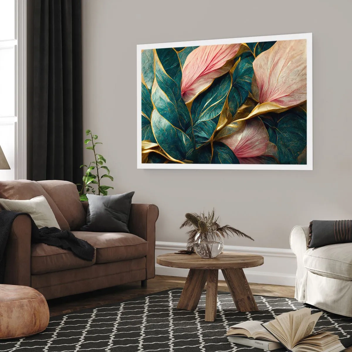 Plakat - Naturlig elegance og stil - 100x70 cm