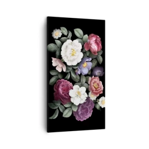 Lærredstryk - Billede på lærred - Fra en engelsk have - 45x80 cm