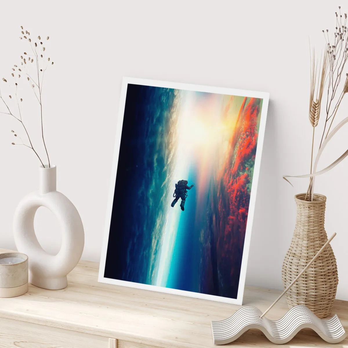 Plakat - Over for universet - 40x50 cm