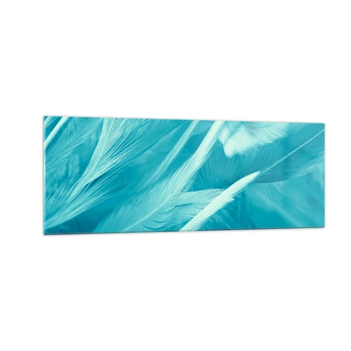 Billede på glas - At drukne i fluff - 140x50 cm