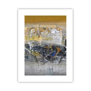 Plakat - Alt vil falde på plads - 30x40 cm