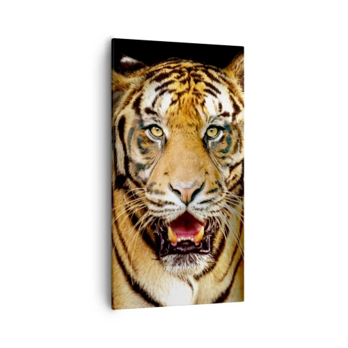 Lærredstryk - Billede på lærred - Vild i hjertet - 55x100 cm