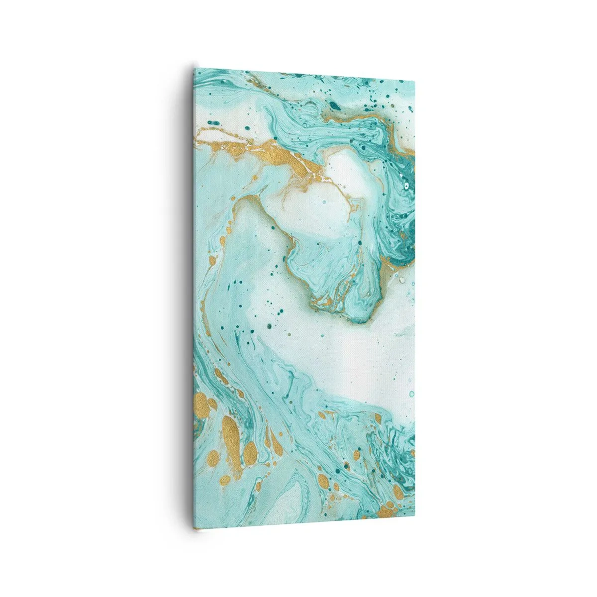 Lærredstryk - Billede på lærred - Under den store bølge i Edo-perioden - 65x120 cm