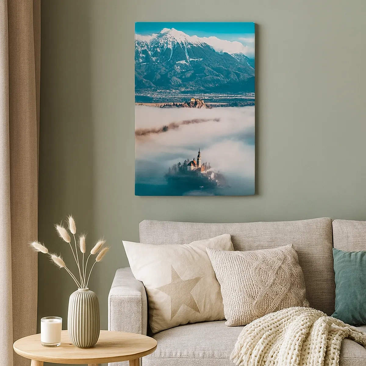 Lærredstryk - Billede på lærred - Begyndelsen på et eventyr - 50x70 cm