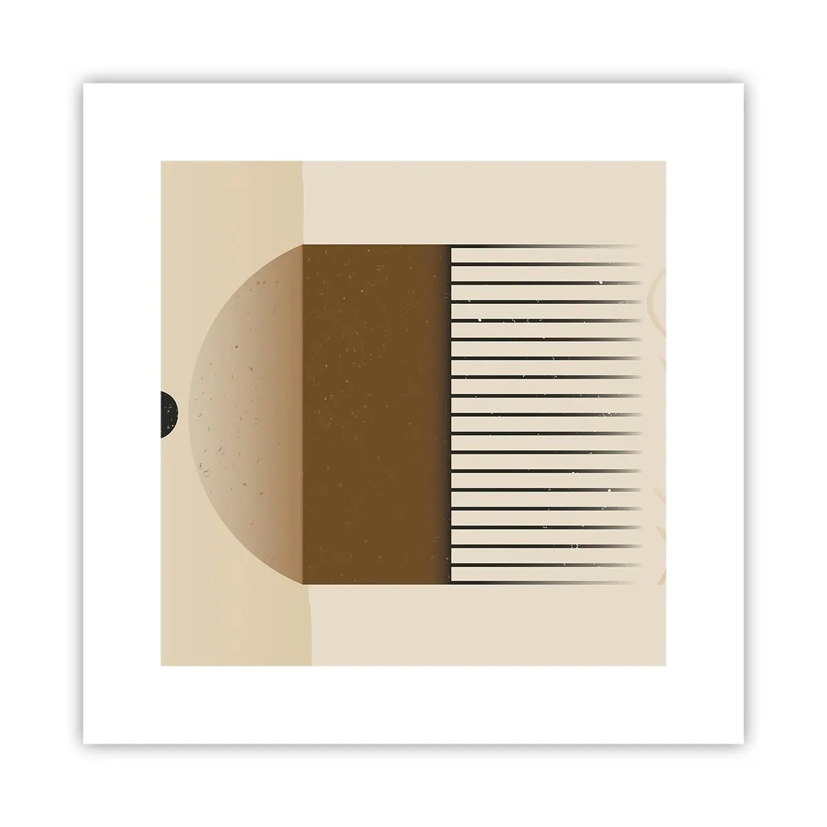 Plakat - Forskellige stater - 30x30 cm