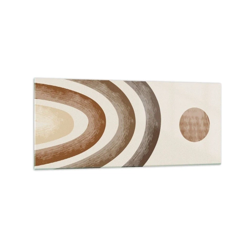 Billede på glas - I en galakse langt, langt væk - 120x50 cm