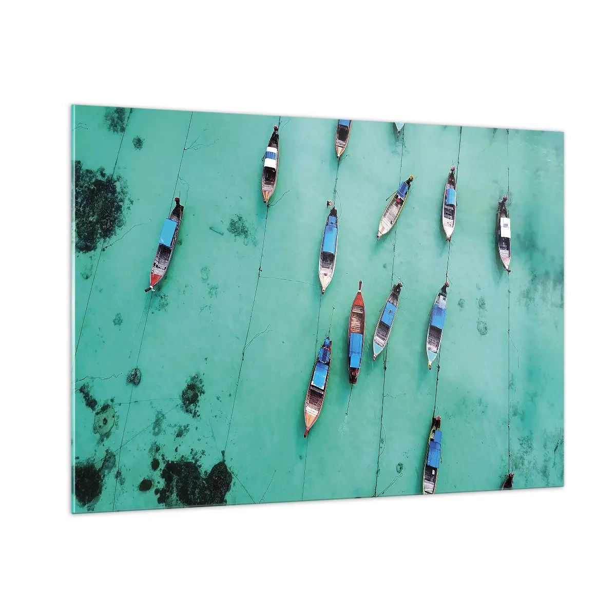 Billede på glas - I glædelig forventning - 100x70 cm