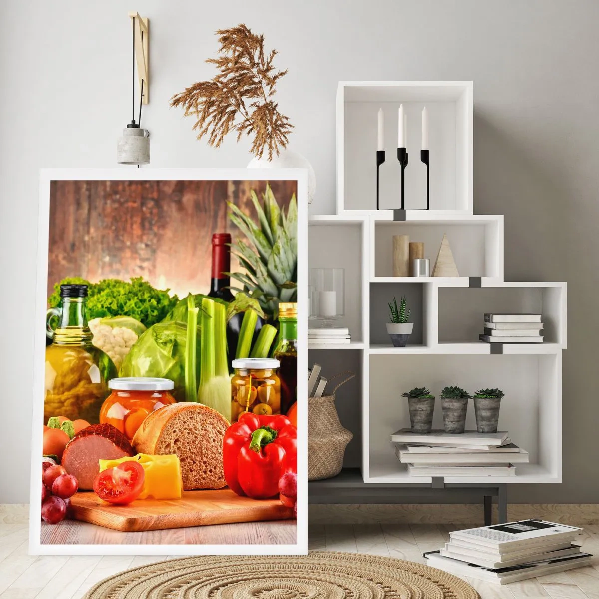 Plakat - Røget, ristet, marineret - 50x70 cm