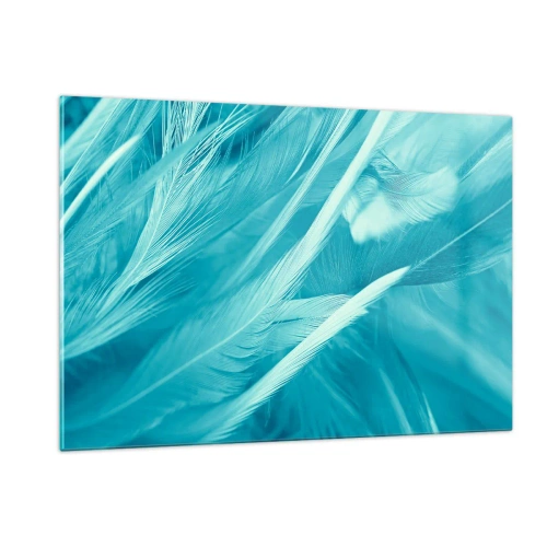 Billede på glas - At drukne i fluff - 120x80 cm