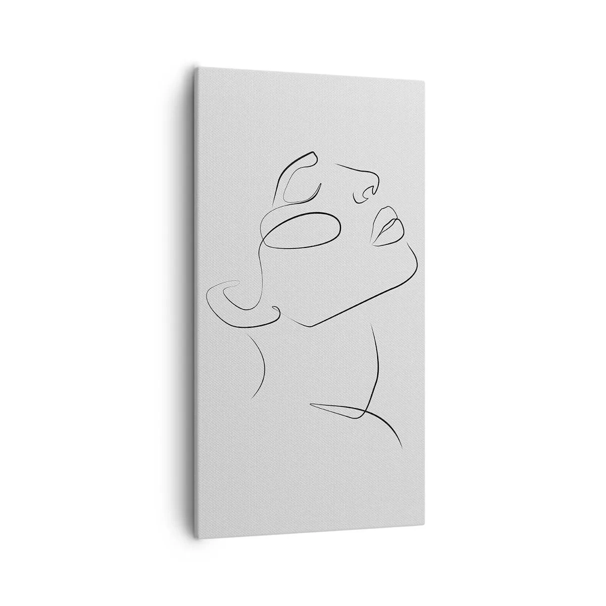 Lærredstryk - Billede på lærred - En drømmes slyngninger - 55x100 cm