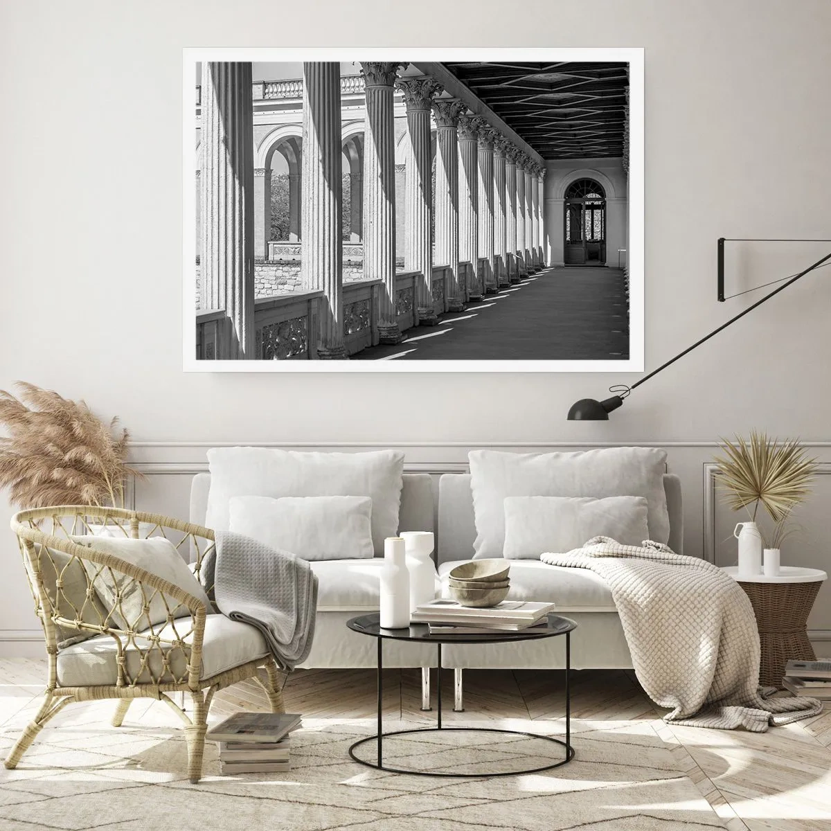 Plakat - Solrig arkade - 50x40 cm