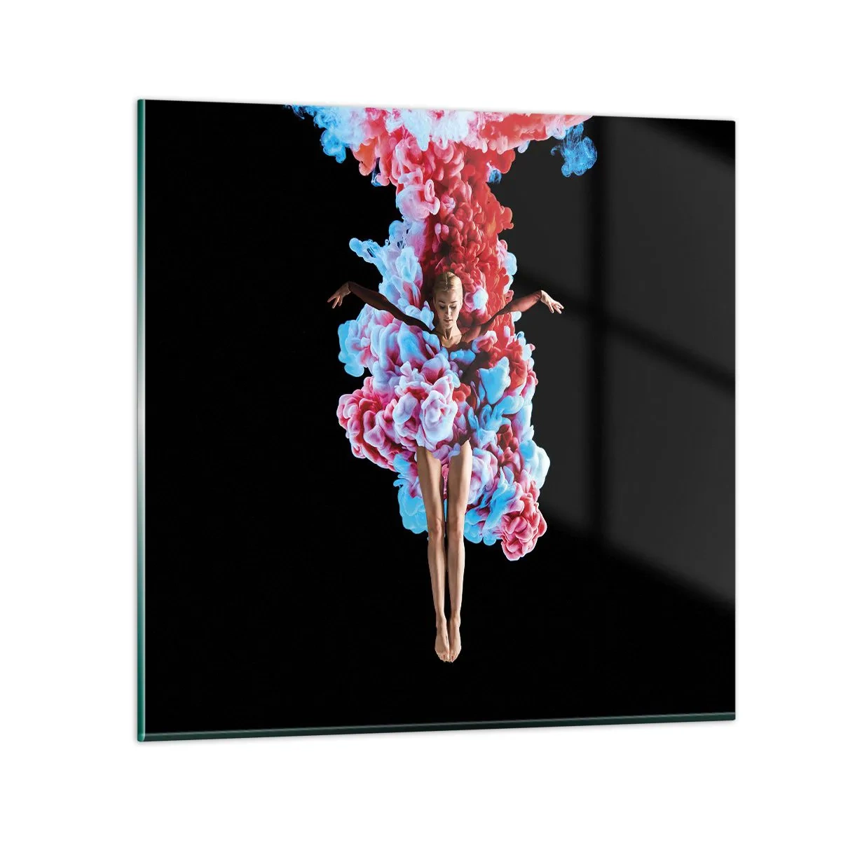 Billede på glas - I fuld blomstring - 60x60 cm