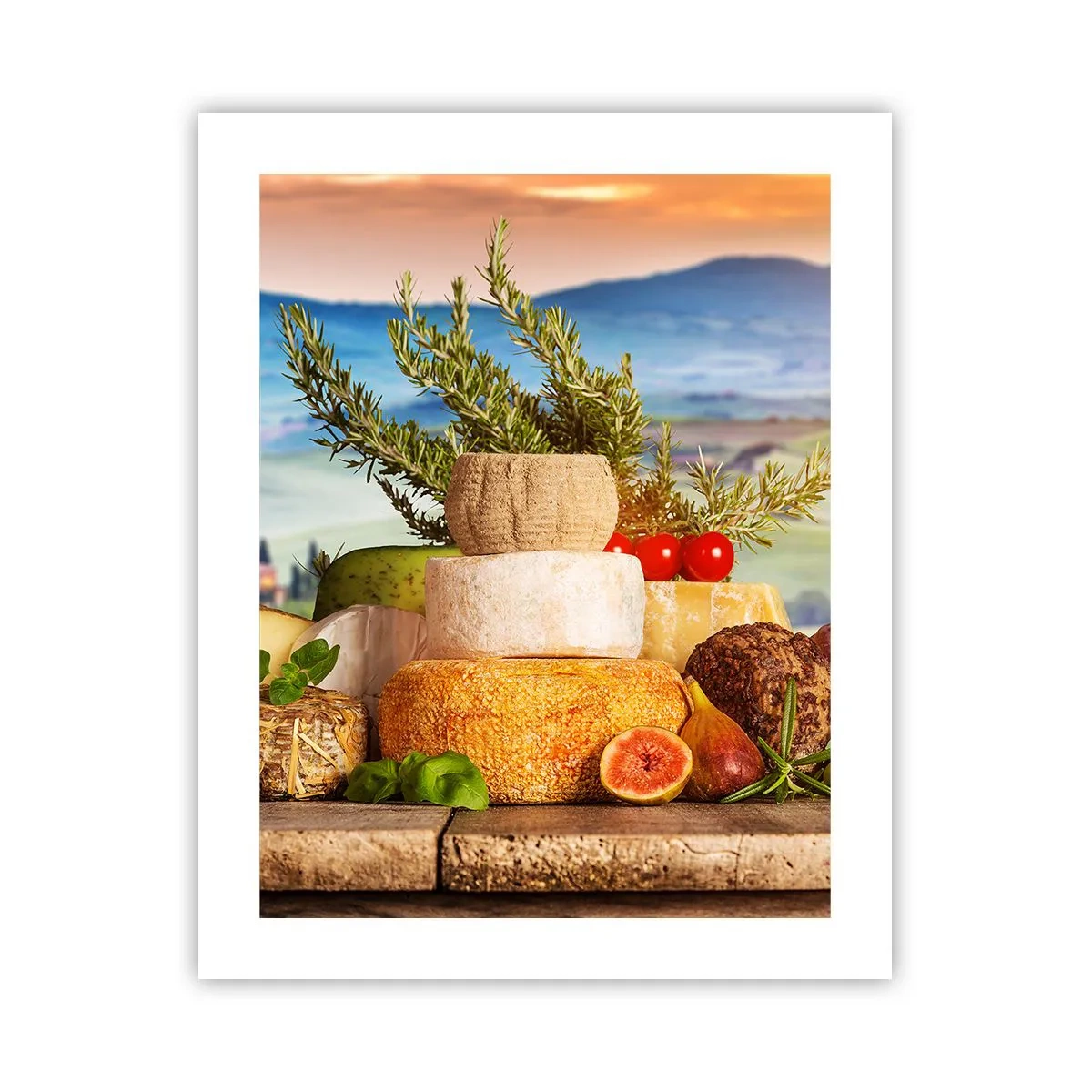 Plakat - Italiensk livsglæde - 40x50 cm