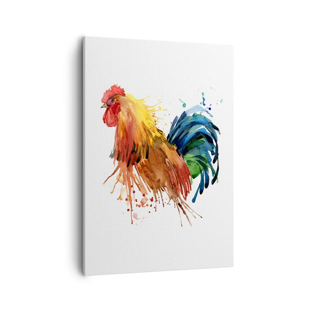 Lærredstryk - Billede på lærred - Kongelig kappe, kongelig stolthed - 50x70 cm