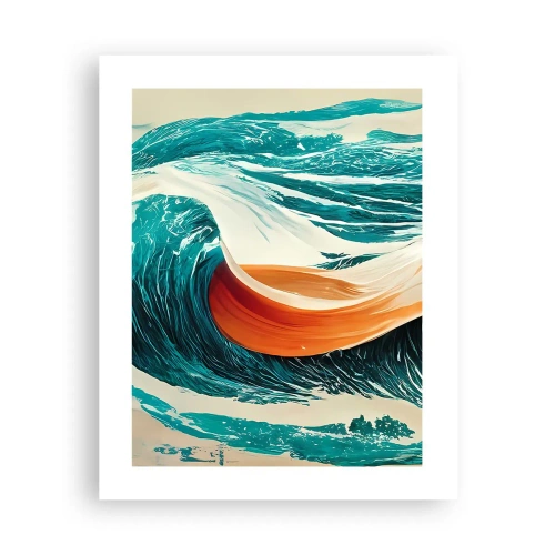 Plakat - Surferens drøm - 40x50 cm