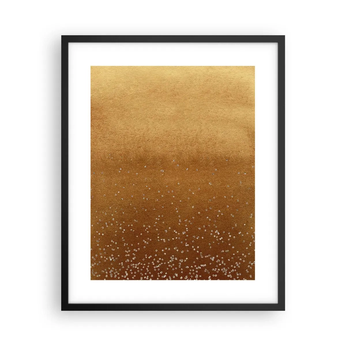 Plakat i sort ramme - Lysets fødsel - 40x50 cm