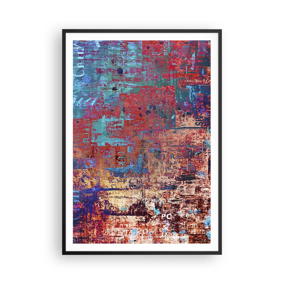 Plakat i sort ramme - Hukommelse og glemsel - 70x100 cm