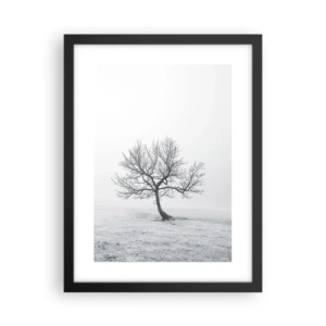 Plakat i sort ramme - Mod intetheden - 30x40 cm