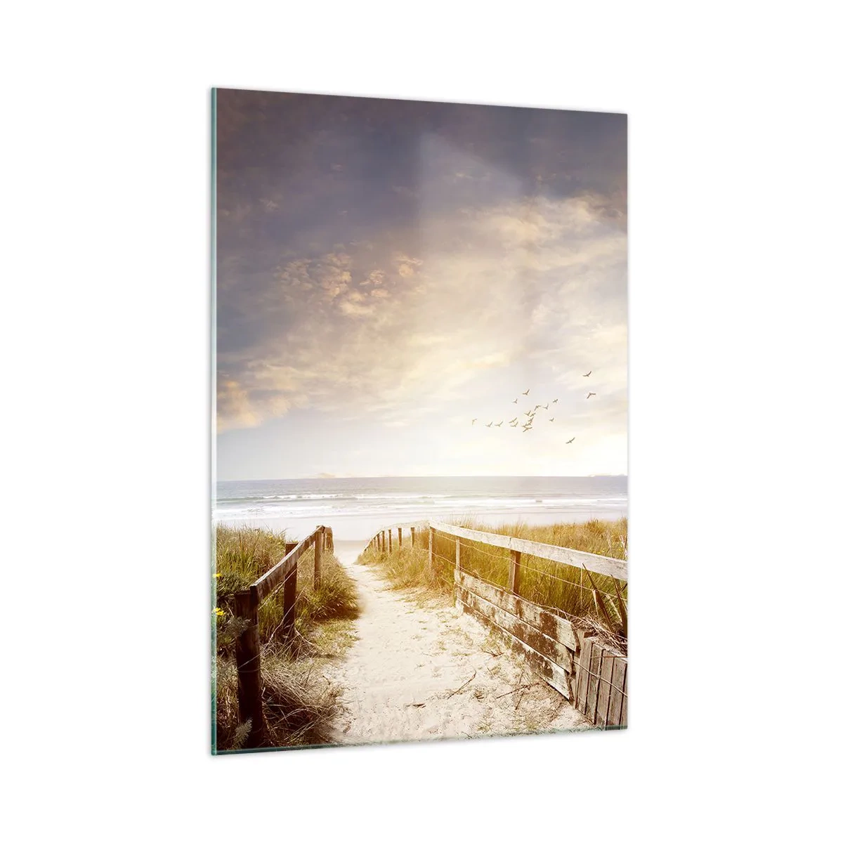 Billede på glas - Et rum af ro og fred - 50x70 cm