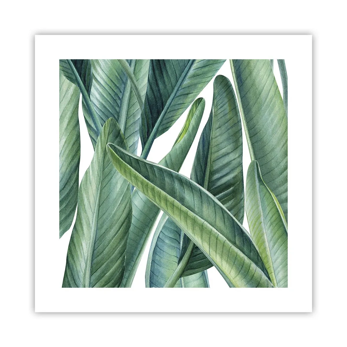 Plakat - Det grønne i sig selv - 40x40 cm