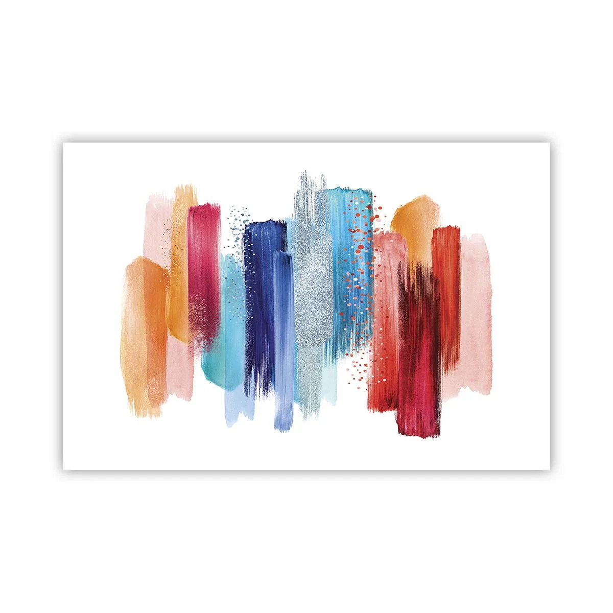 Plakat - Op og ned  - 91x61 cm