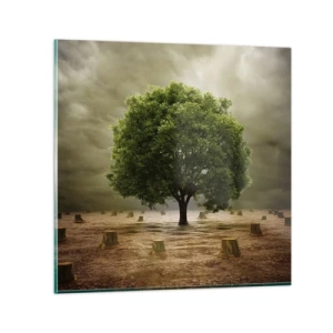 Billede på glas - Alt håb - 60x60 cm