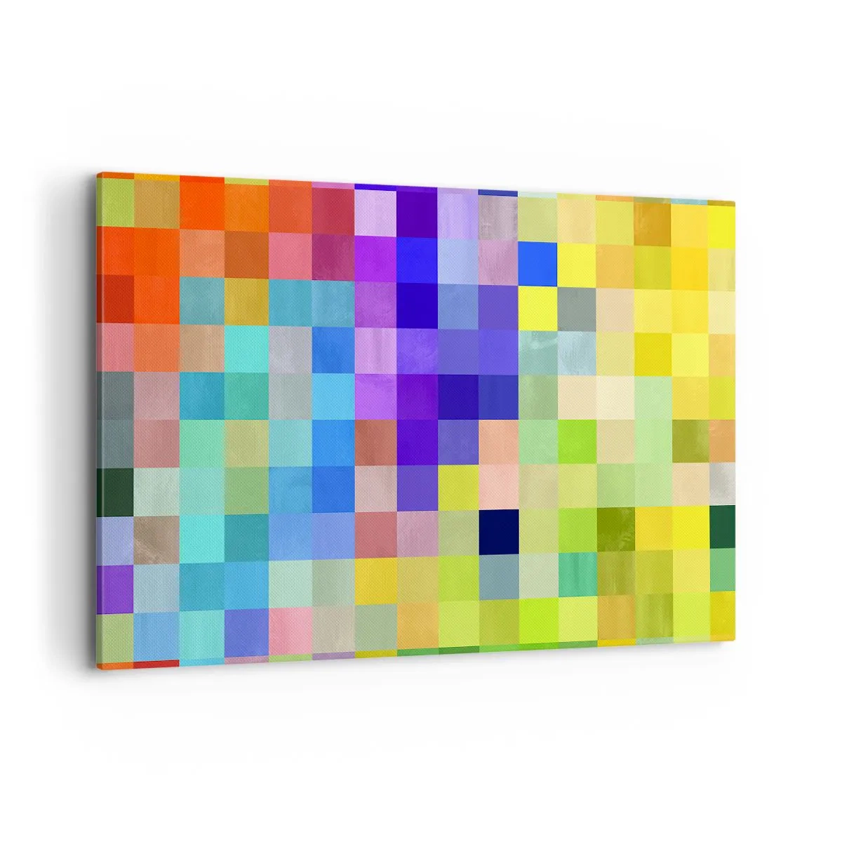 Lærredstryk - Billede på lærred - Alle er forskellige, alle er lige - 120x80 cm