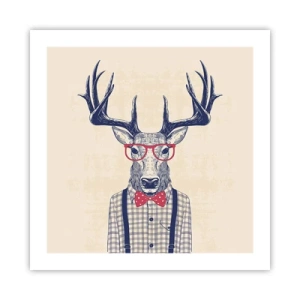 Plakat - Et underholdende ekstravaganza - 50x50 cm