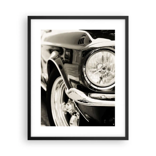 Plakat i sort ramme - Vedvarende glans - 40x50 cm