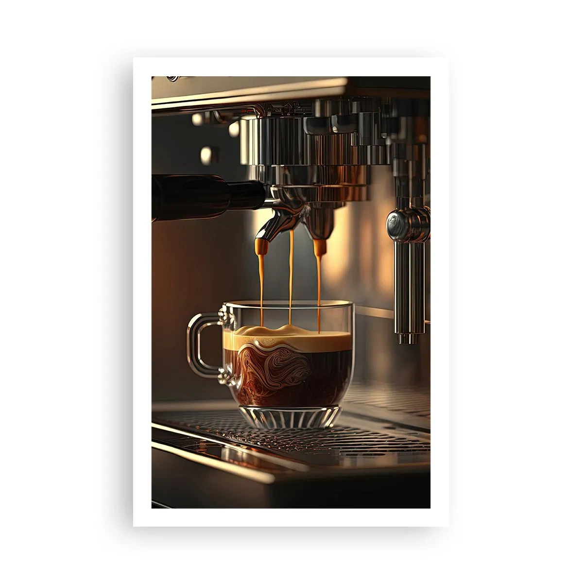 Plakat - En sensuel blanding - 61x91 cm