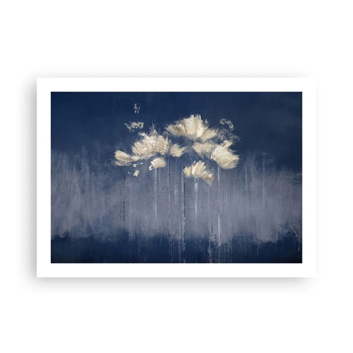 Plakat - Som kronblade i vinden - 70x50 cm