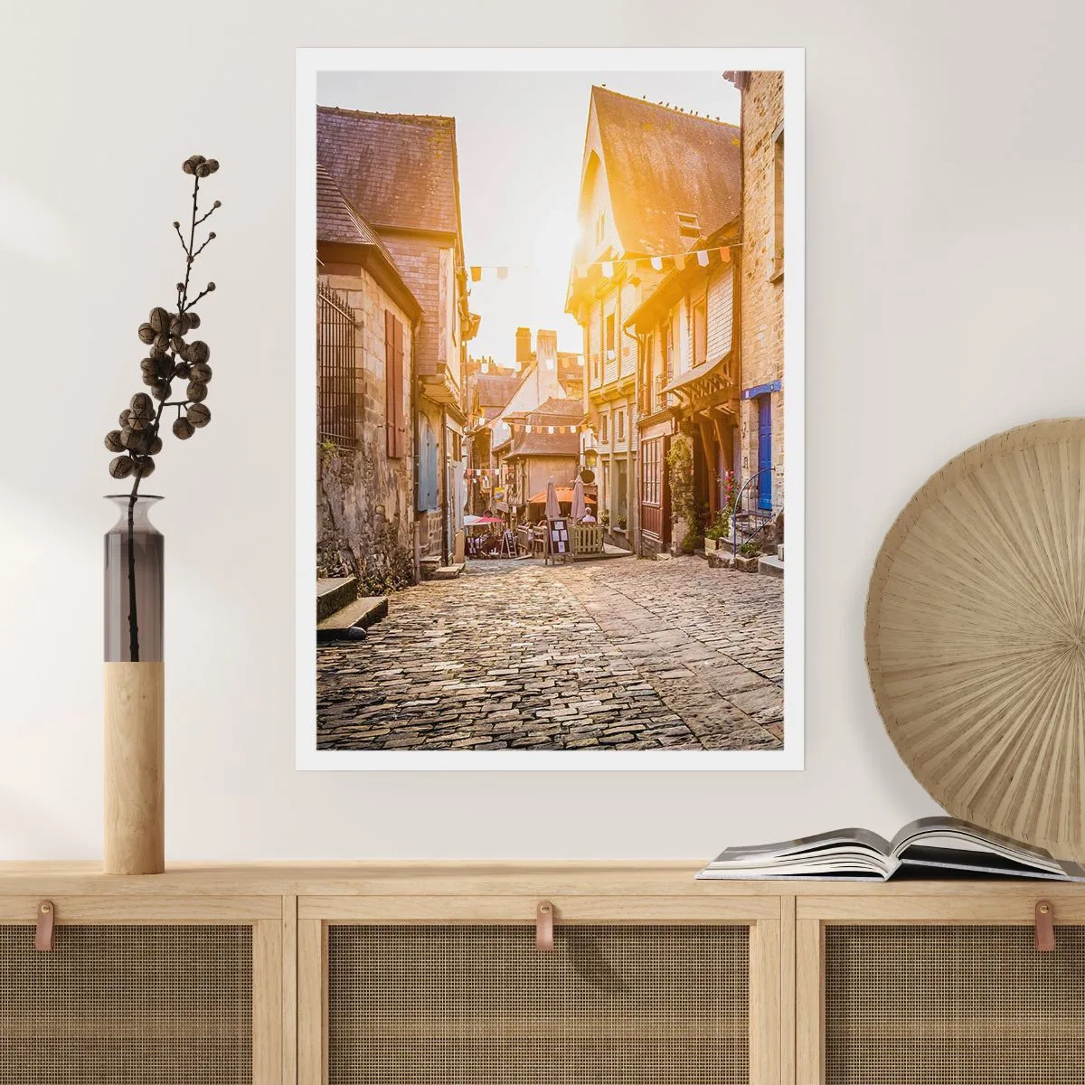 Plakat - Byens hvide spøgelse - 50x70 cm